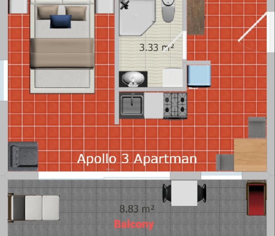Apartmani Apollo - Drašnice Eksteriør billede
